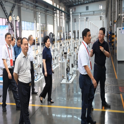 泰州市人大常委會副主任張育林率隊視察泰隆科技產業(yè)園項目